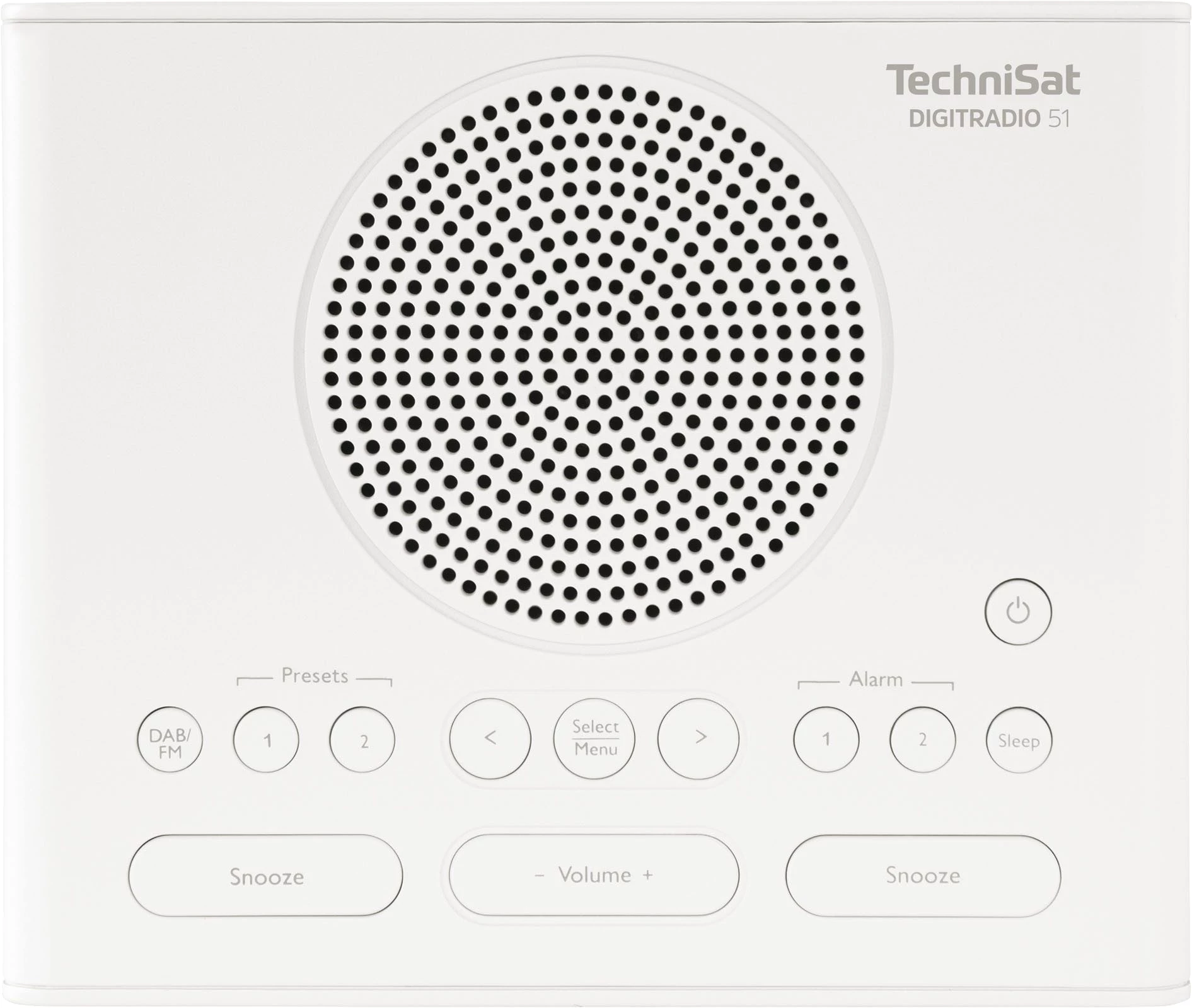 TechniSat DIGITRADIO 51 Digitalradio  (Digitalradio (DAB), FM-Tuner mit RDS, 1.5 W