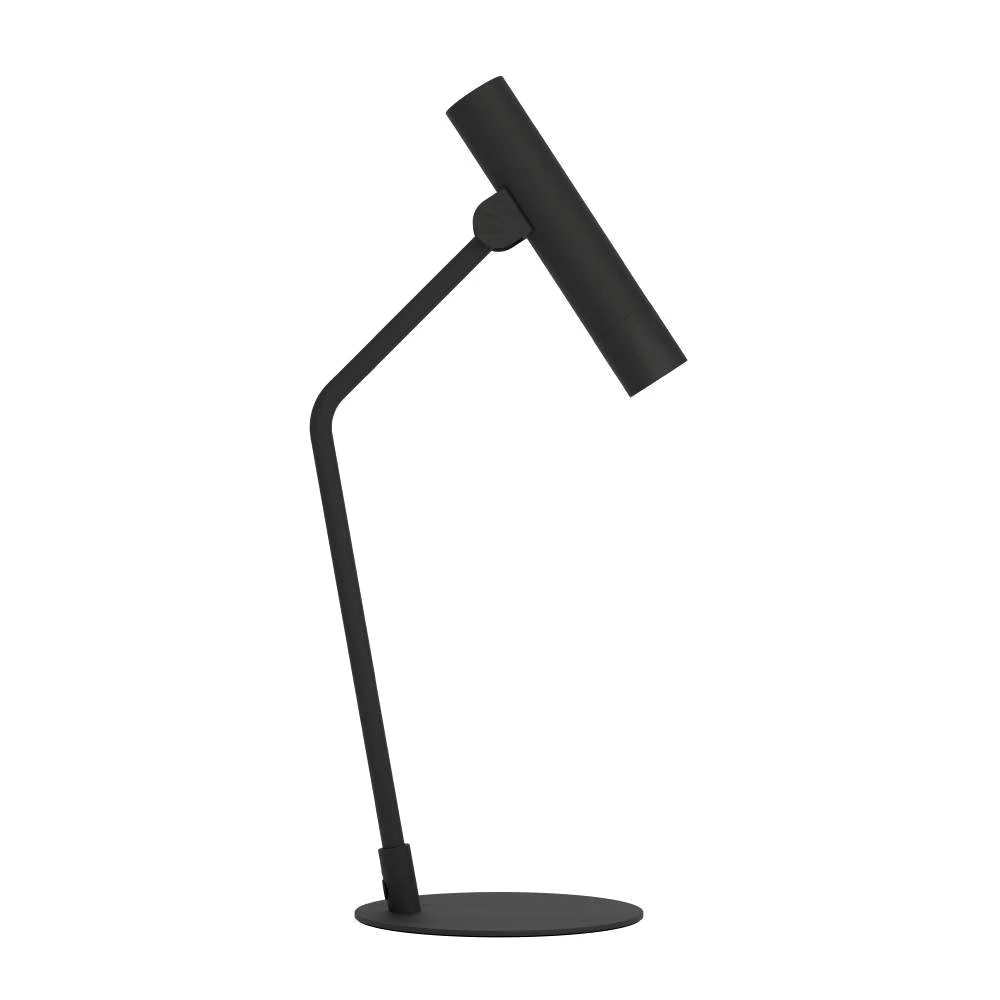 EGLO Tischleuchte ALMUDAINA Tischlampe, Stahl, IP20, Schreibtischlampe, Bürolampe, Lampe