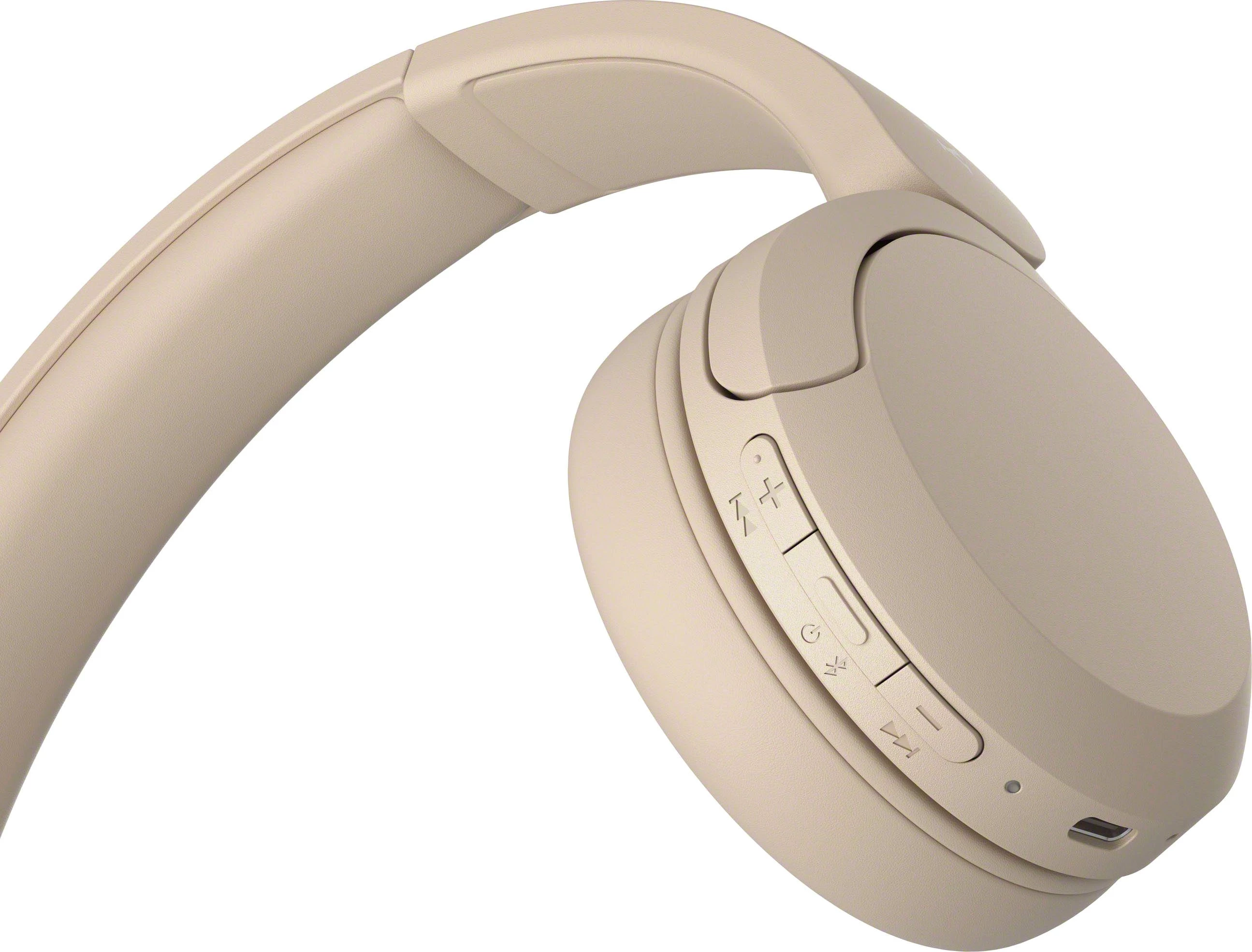 SONY WH-CH520 Bluetooth-On-Ear-Kopfhörer, Beige
