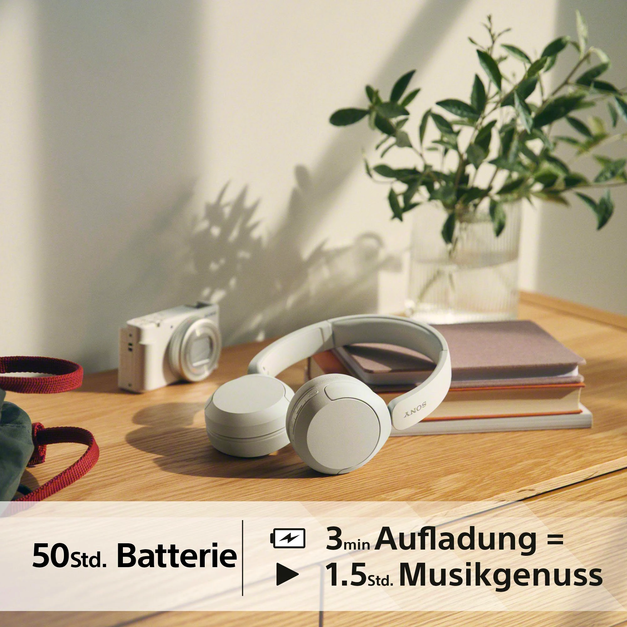 Sony WHCH520 On-Ear-Kopfhörer