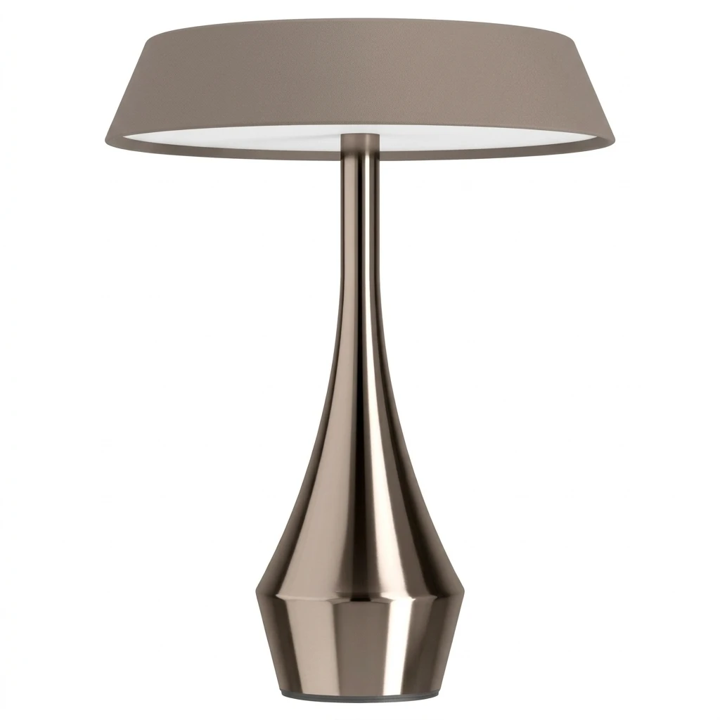 EGLO LED-Tischleuchte TURCIO mit Akku und Touch-Dimmer, bronzefarben