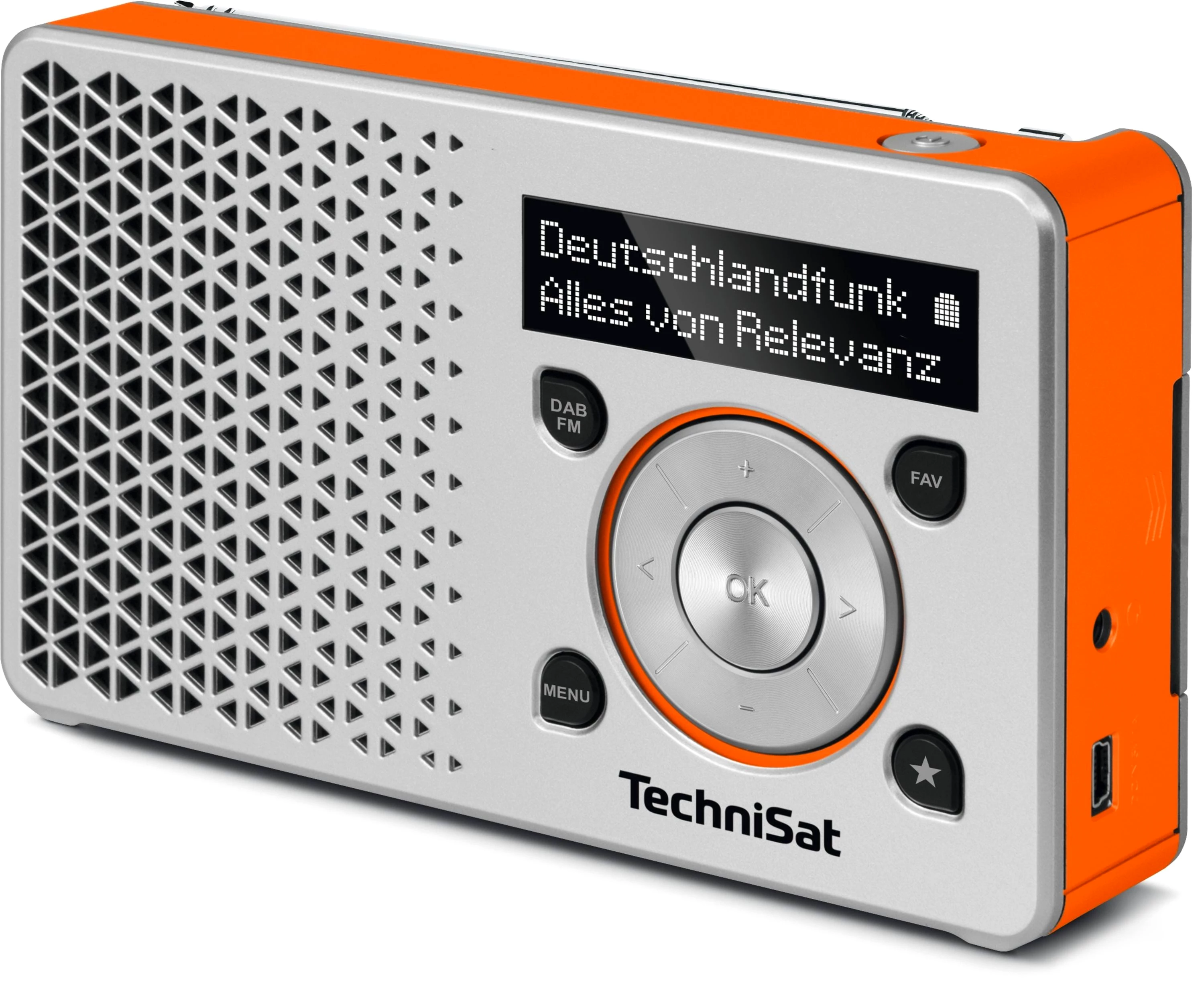 TechniSat DIGITRADIO 1 Digitalradio  (Digitalradio (DAB), FM-Tuner mit RDS, 1 W