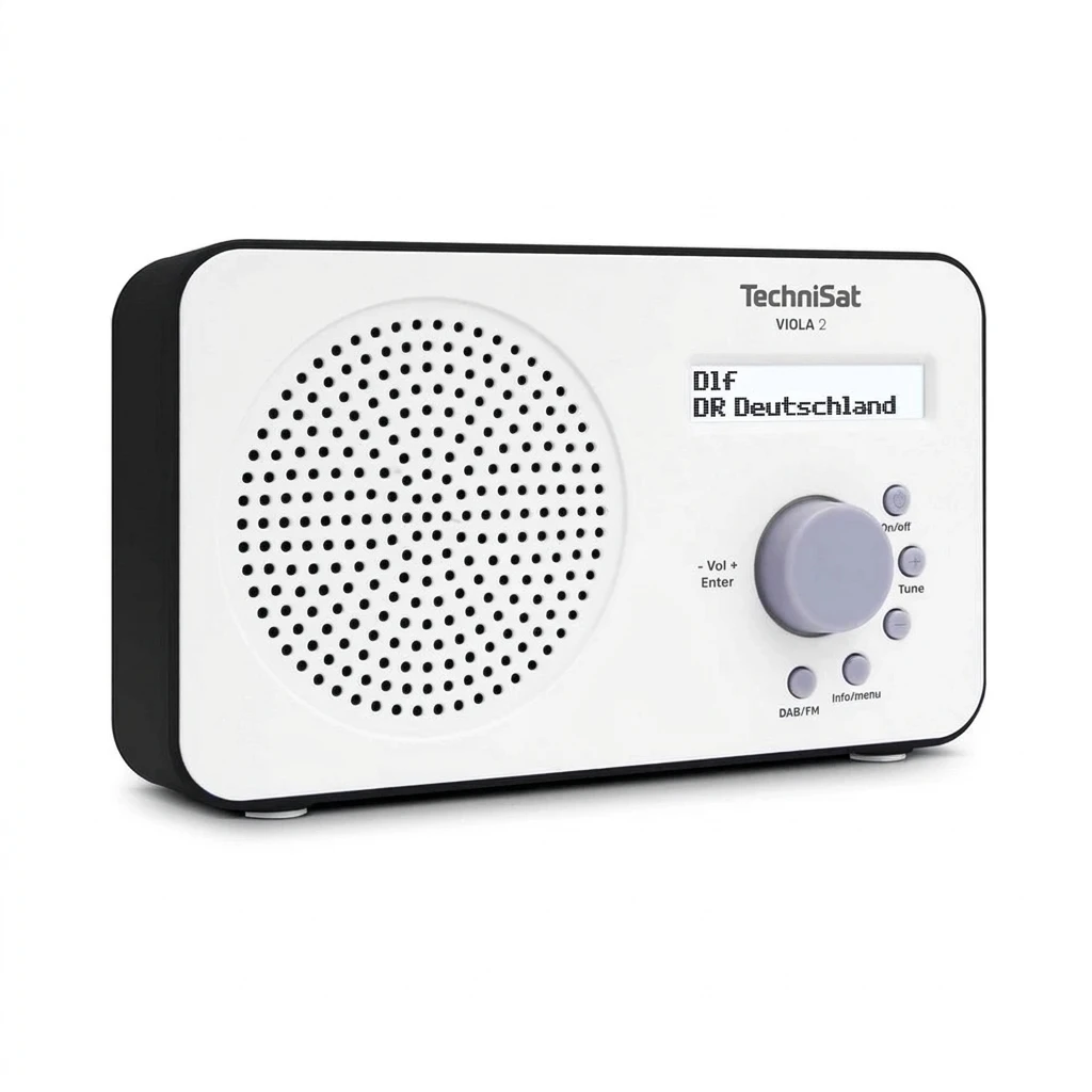 TechniSat VIOLA 2 Digitalradio  (Digitalradio (DAB), FM-Tuner mit RDS, 1 W, Kompakt